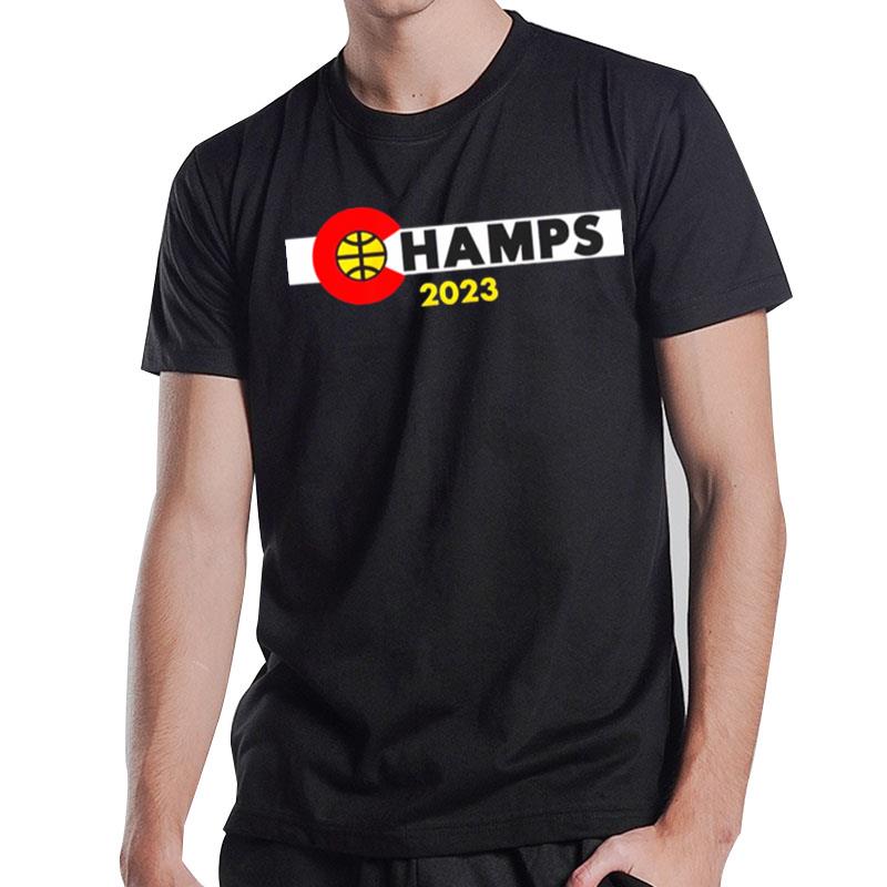 Denver Nuggets Champs Flag 2023 T-Shirt