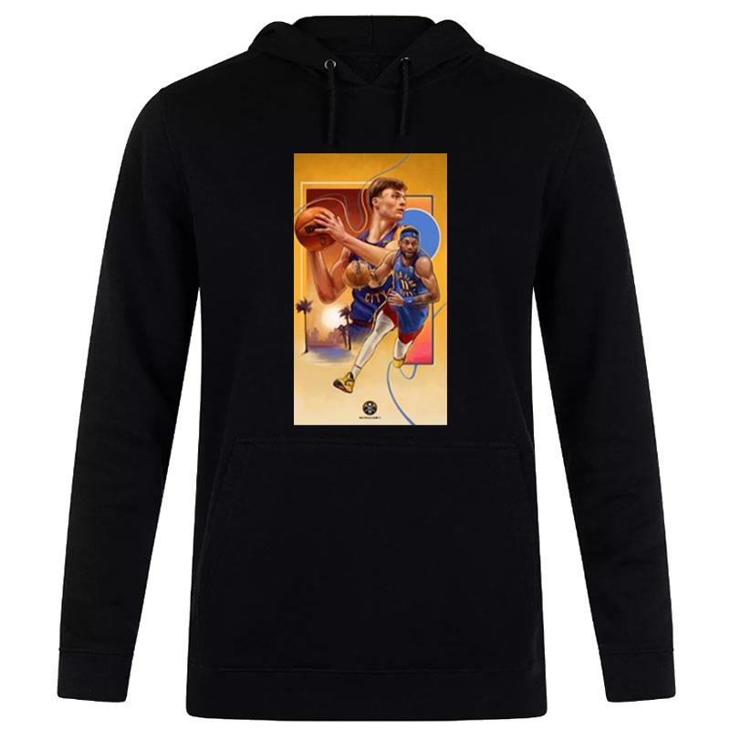 Denver Nuggets Christian Braun And Bruce Brown Jr Hoodie