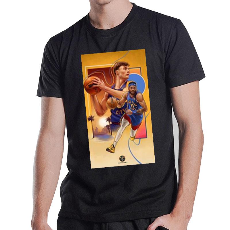 Denver Nuggets Christian Braun And Bruce Brown Jr T-Shirt