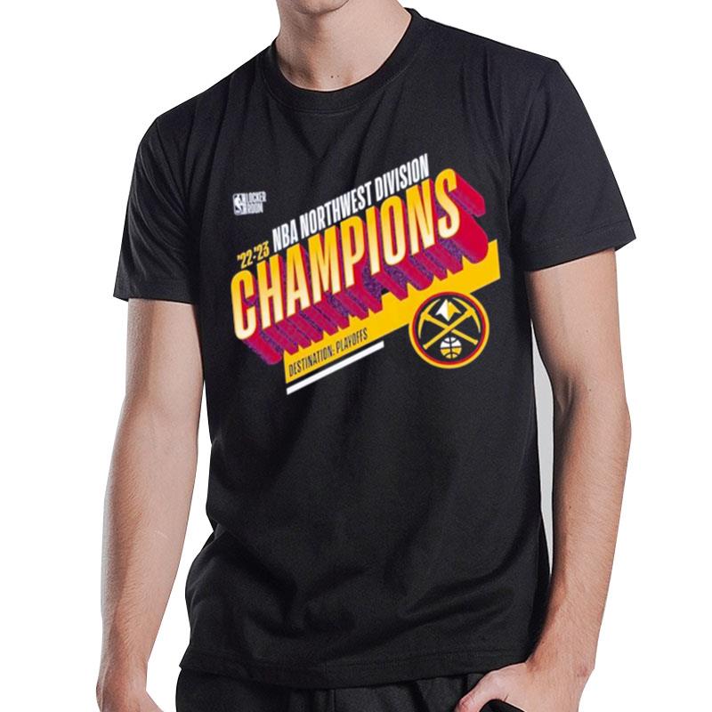 Denver Nuggets Fan'tics Branded 2023 Northwest Division Champions T-Shirt