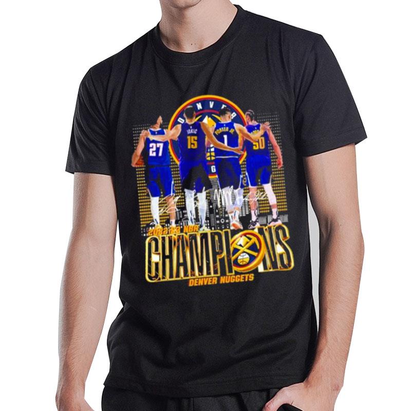  2023 Nba Champions Sign’tures T-Shirt