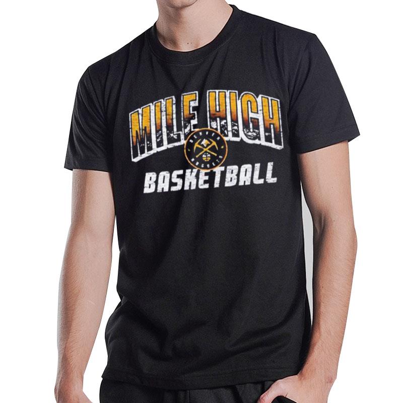 Denver Nuggets Mile High 2023 Retro T-Shirt