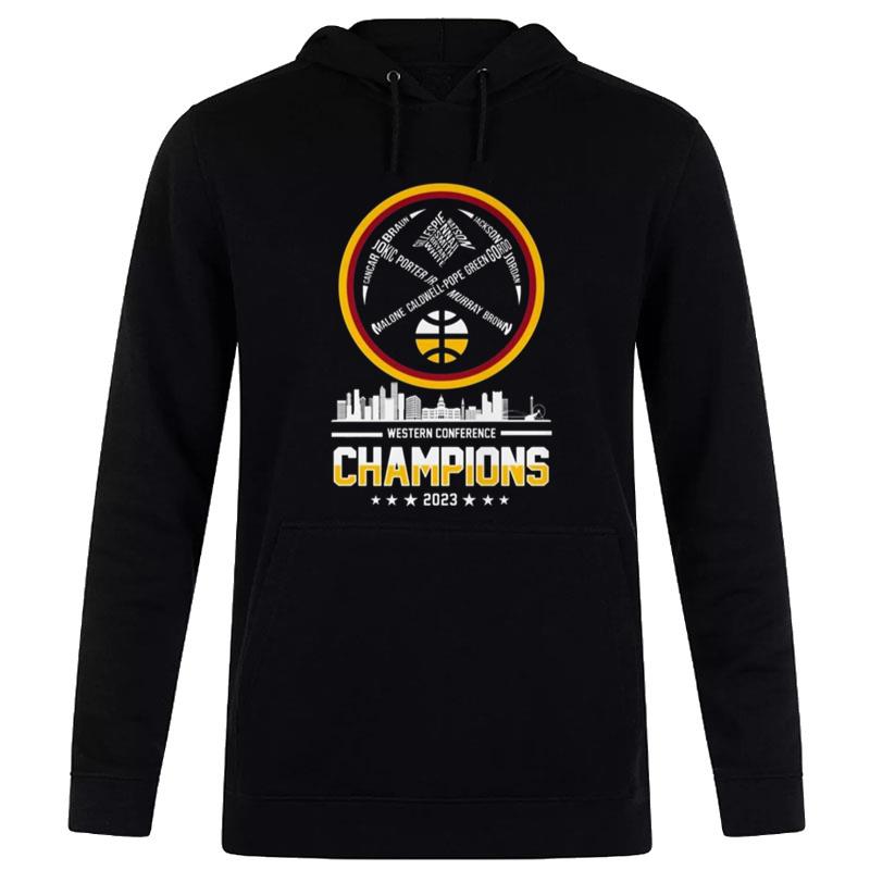 Denver Nuggets Western Conference Champions Two Sided 2023 Hoodie