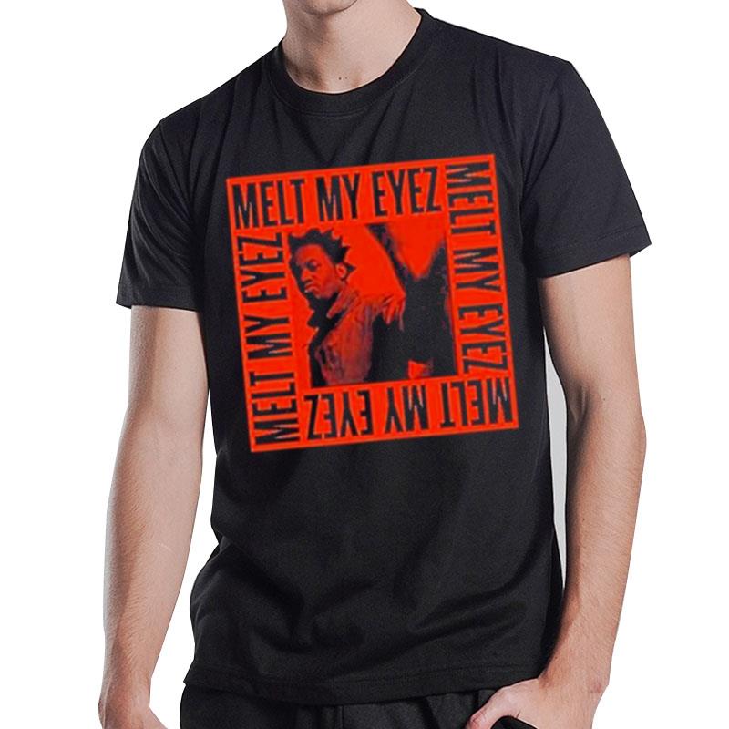 Denzel Curry Melt My Eyez Black T-Shirt