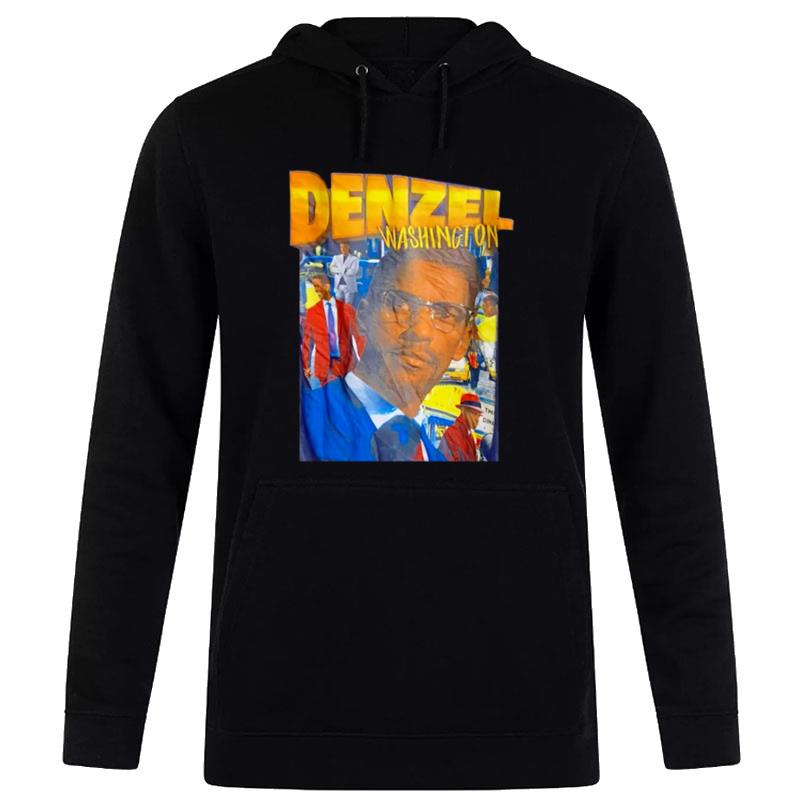 Denzel Washin'ton Photo Hoodie