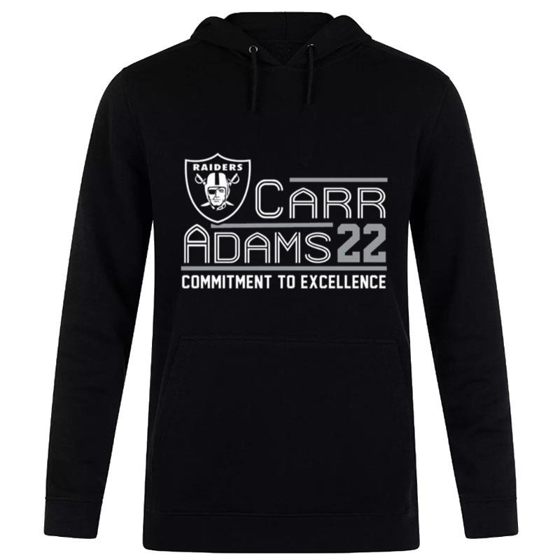 Derek Carr Las Vegas Raiders 2022 CommI'ment To Excellence Hoodie