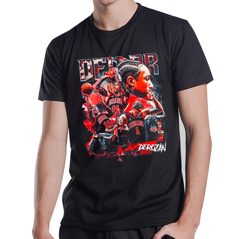 Derozan Demar Basketball Mvp Player Vintage T-Shirt