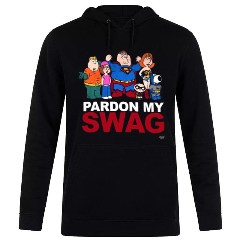 Design Family Guy Superheroes Pardon My Swag 2023 Hoodie