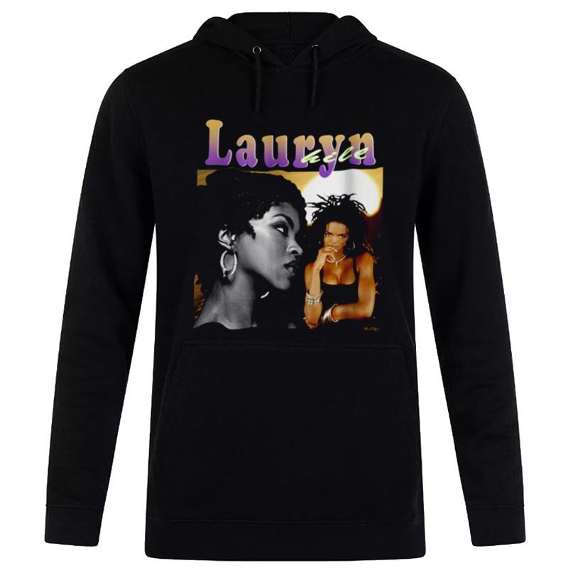 Design Lauryn Hill Singer Inspired 90S Bootleg Rap Hoodie