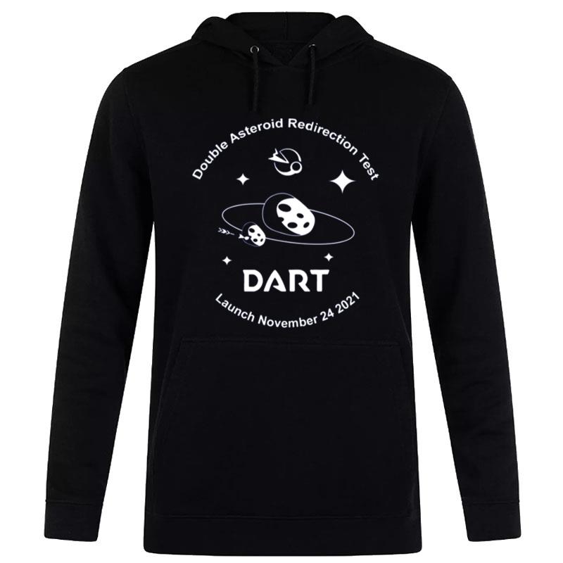 Design Nasa Dart Mission Logo Launch Date 24 Nov 2021 Hoodie