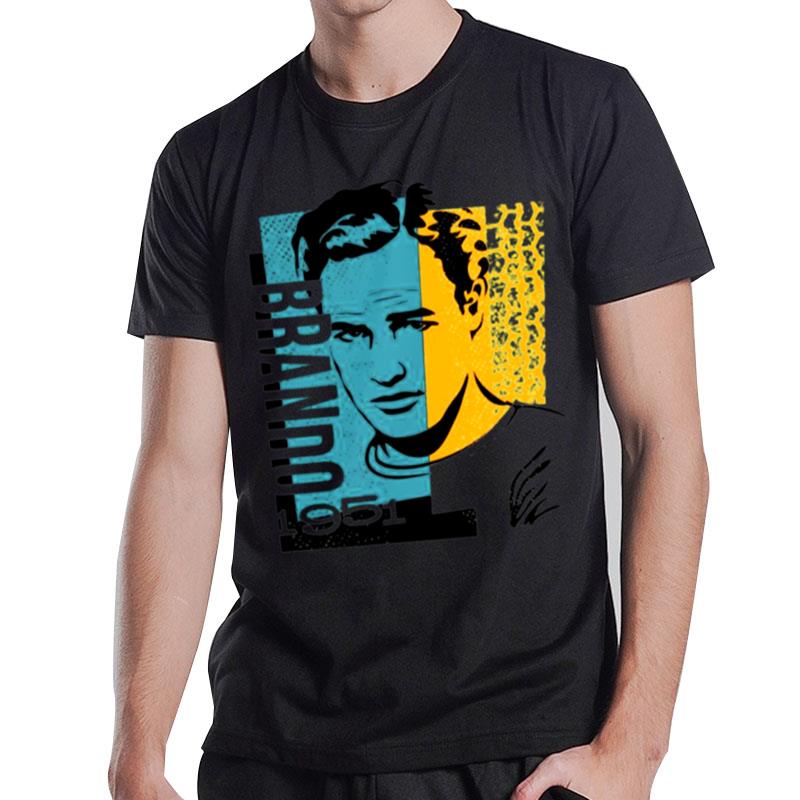 Design Portrait Of Marlon Brando The Godfather T-Shirt