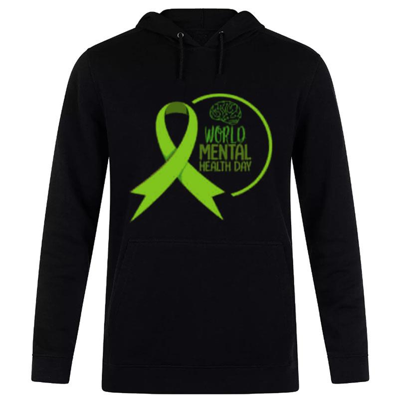 Design World Mental Health Ribbon' Hoodie