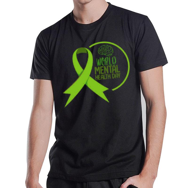 Design World Mental Health Ribbon' T-Shirt