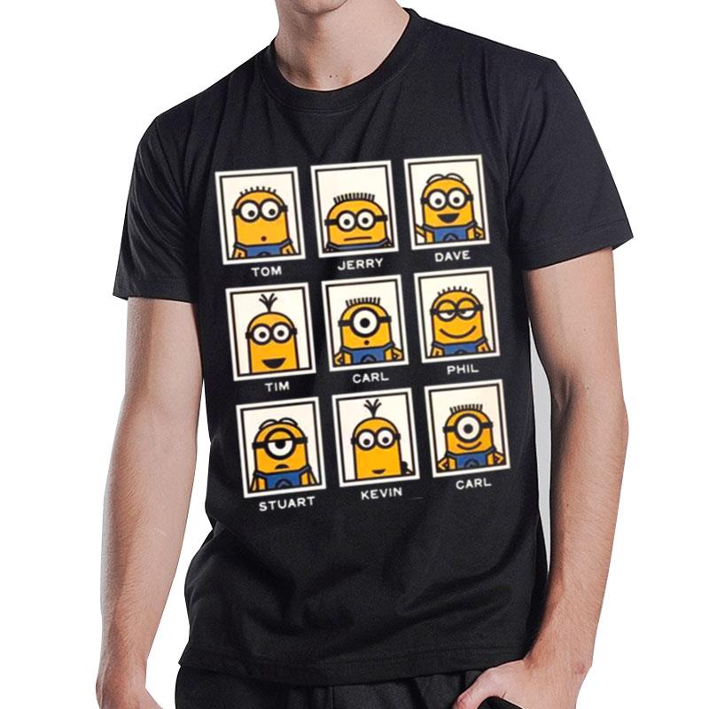 Despicable Me - Minions's Name Design T-Shirt