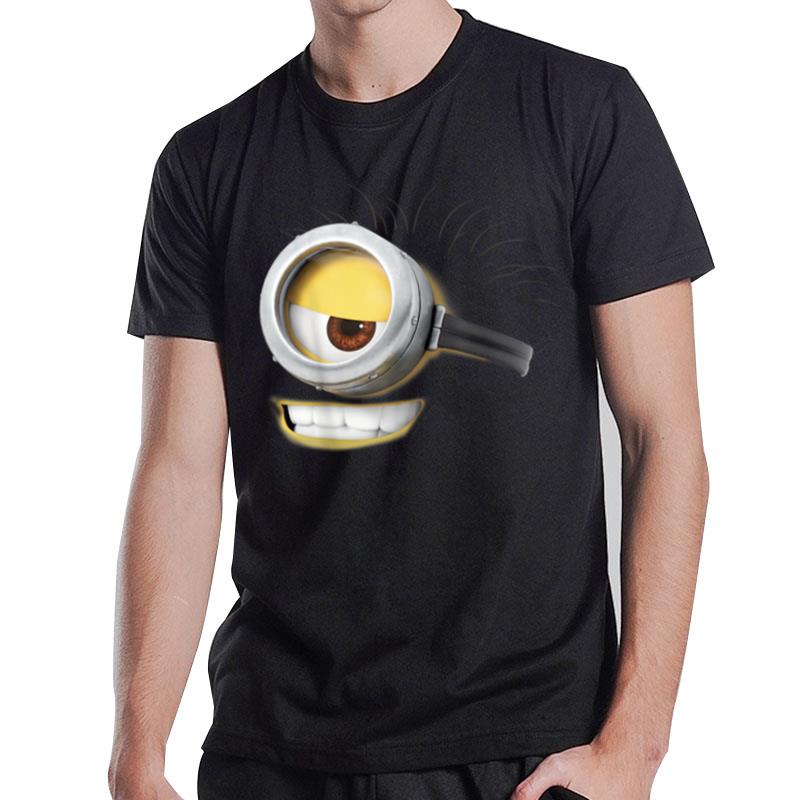 Despicable Me Minions Carl Smirk Face Graphic T-Shirt