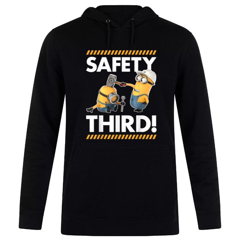 Despicable Me Minions Safety Third Graphic Hoodie