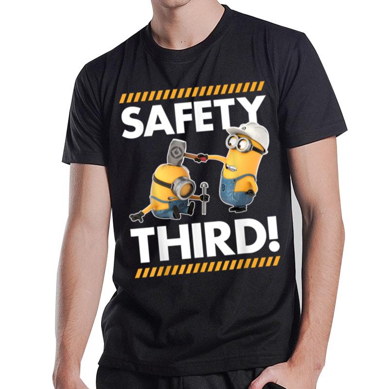 Despicable Me Minions Safety Third Graphic T-Shirt