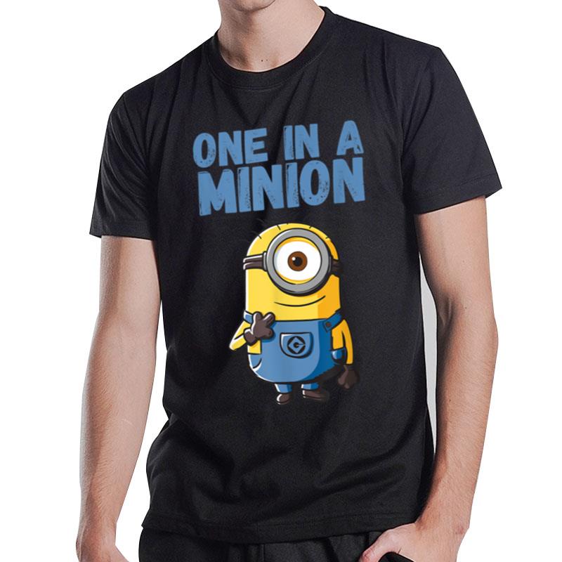 Despicable Me Minions Stuart One In A Minion Graphic T-Shirt