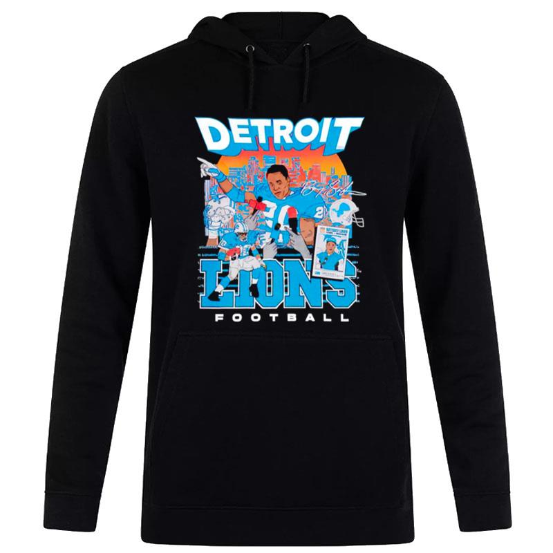 Detroit Lions Sanders Smplfd Football Hoodie