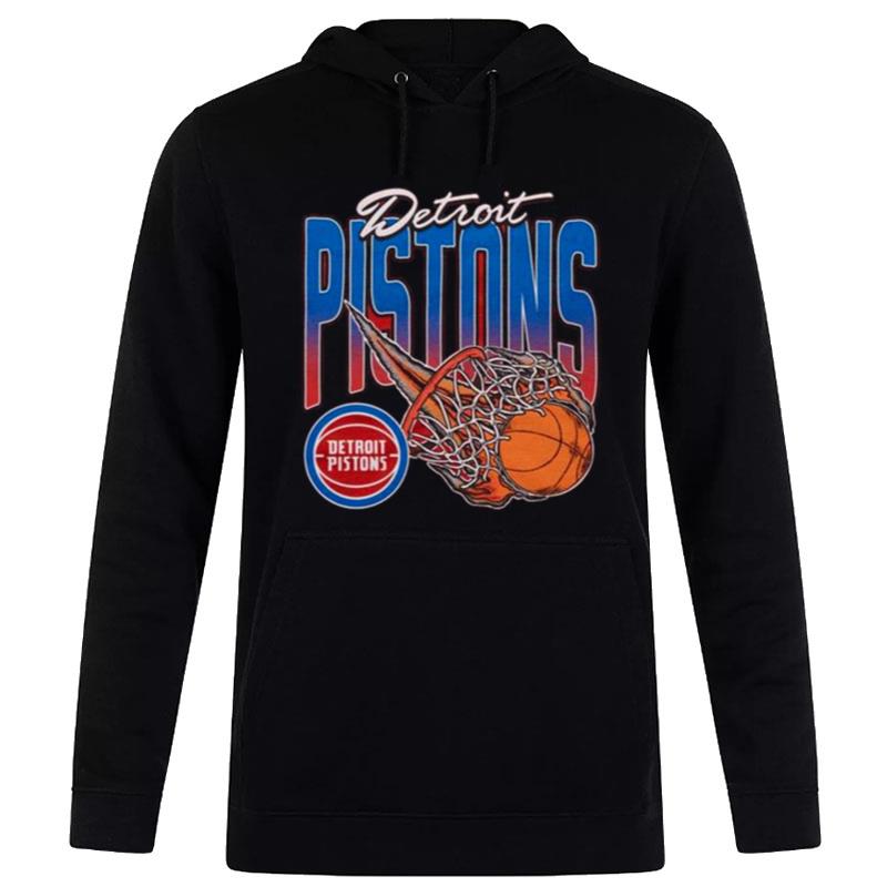 Detroit Pistons On Fire Nba Hoodie