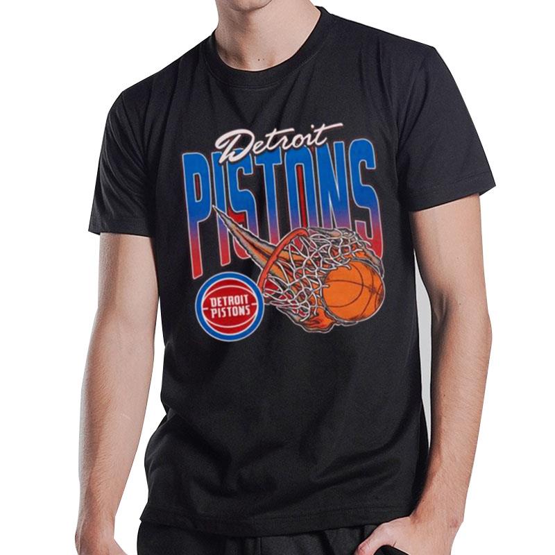 Detroit Pistons On Fire Nba T-Shirt