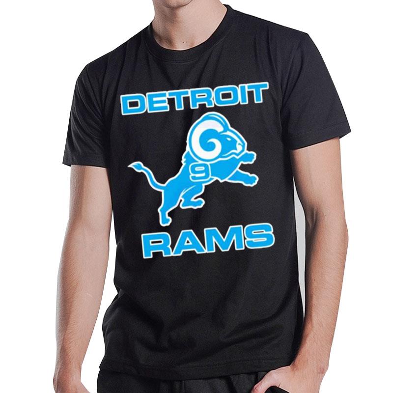 Detroit Rams Number 9 T-Shirt