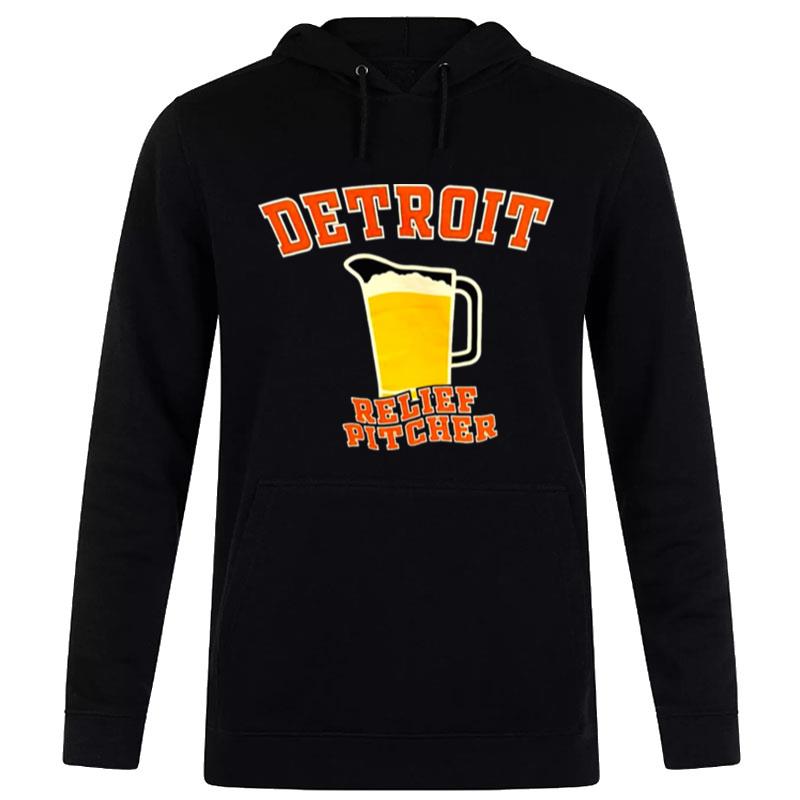 Detroit Relief Pitcher Beer Hoodie