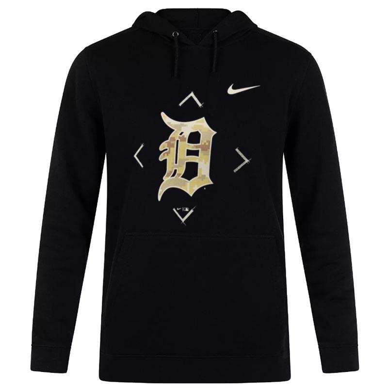 Detroit Tigers Nike Camo Logo 2023 Hoodie