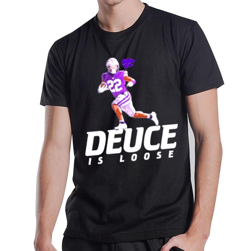 Deuce Is Loose Deuce Vaughn Kansas State Wildcats T-Shirt