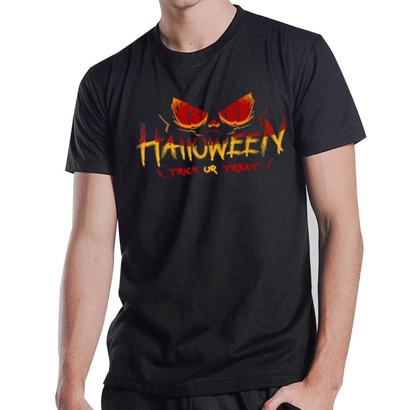 Devil Eyes Trick Or Treat Movies For Her T-Shirt