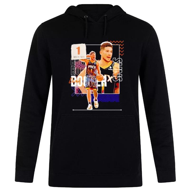 Devin Booker 1 Shooting Guard Phoenix Suns Basketball Poster Hoodie