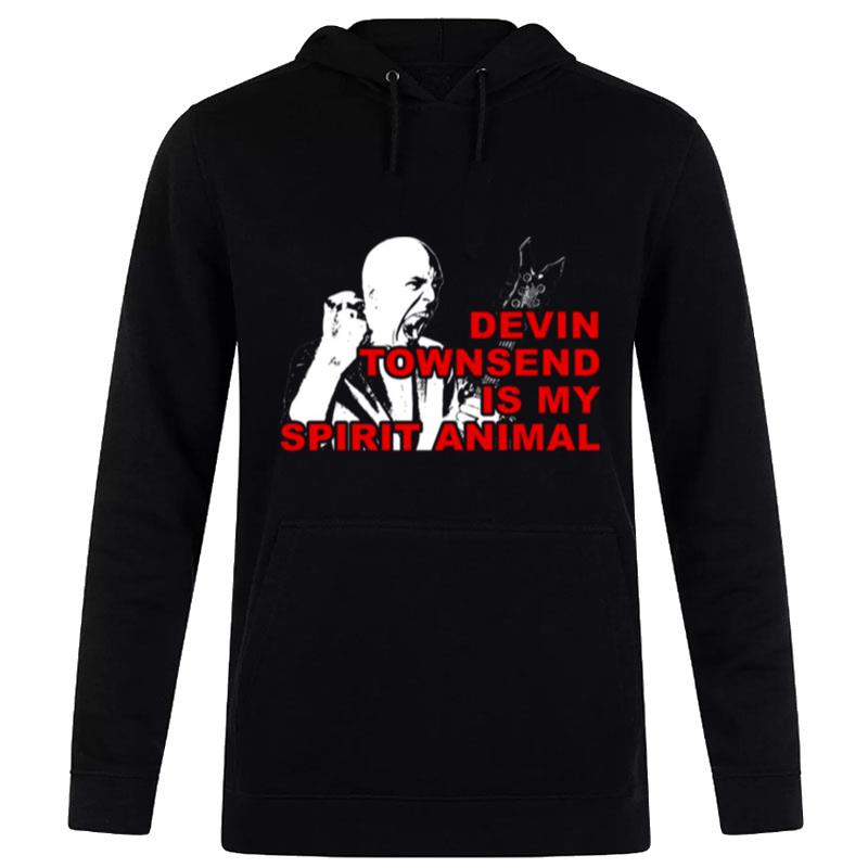 Devin'townsend Est Mon Animal Spirituel Conception De Heavy Metal Hoodie