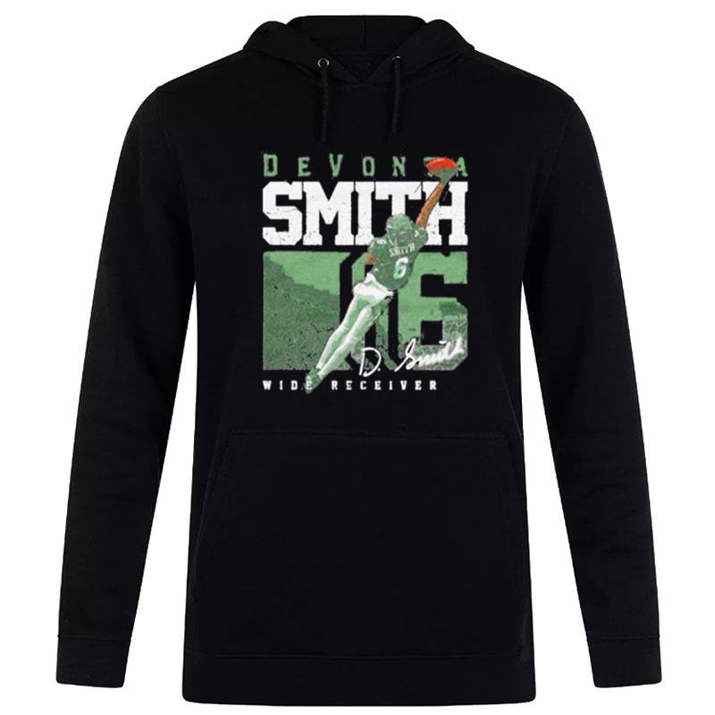 Devonta Smith Wide Receiver Philadelphia Eagles Catch Hoodie