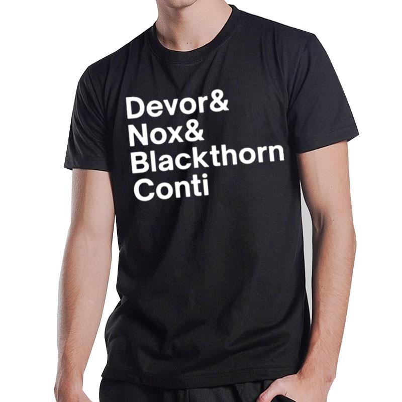 Devor And Nox And Blackthorn Conti T-Shirt