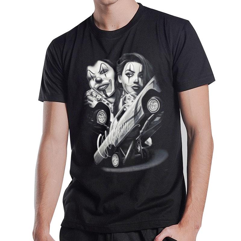 Dga Clowning Around Chola Lowrider T-Shirt