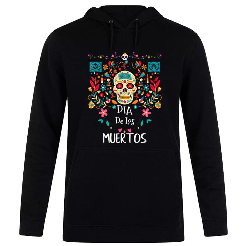 Dia De Los Muertos Funny Day Of The Dead Hanging Skulls Hoodie