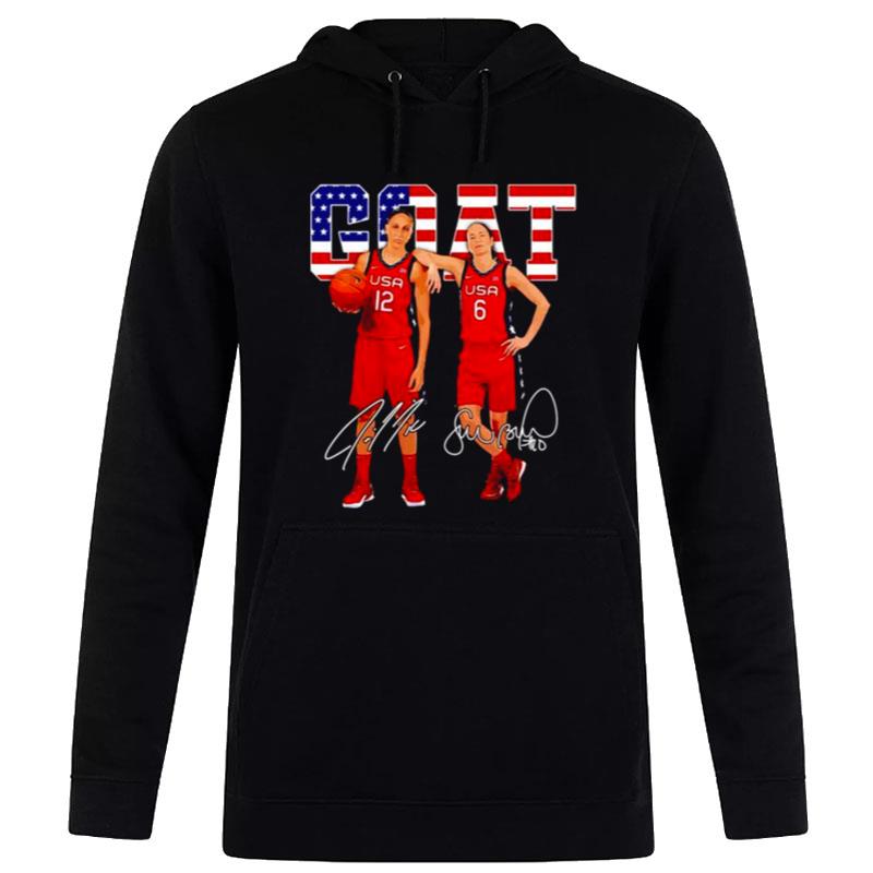 Diana Taurasi Sue Bird Goat Team Usa Legend Seattle Storm Hoodie