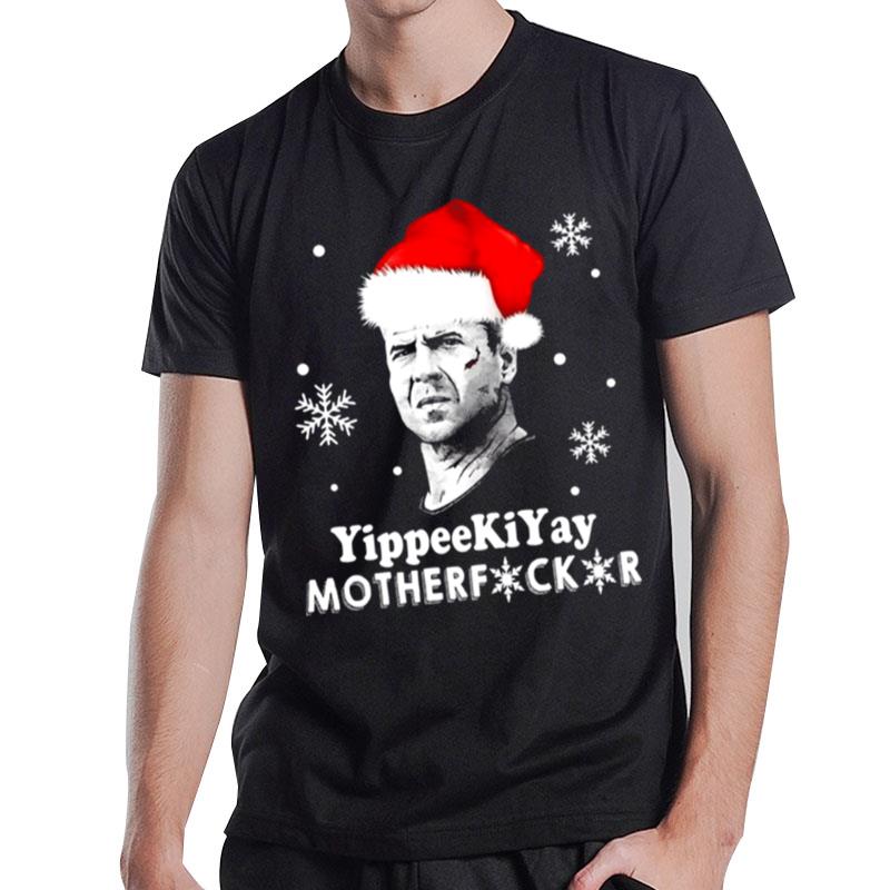 Die Hard John Mcclane Yippee Ki Yay Motherfucker Christmas T-Shirt