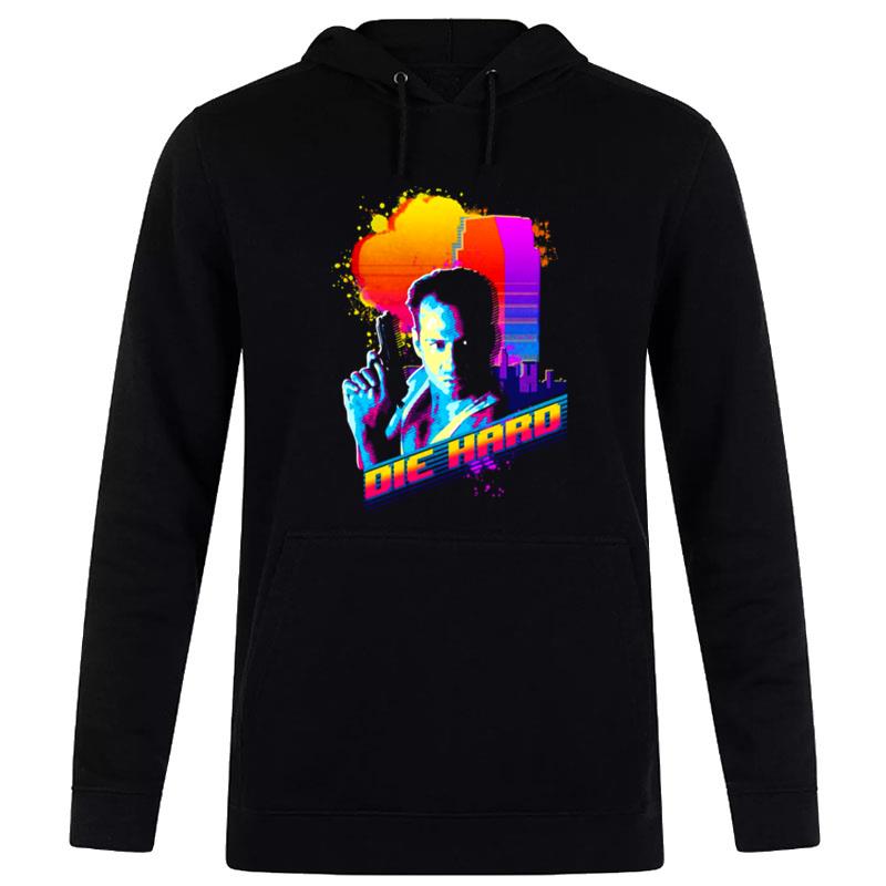 Die Hard Live Softer Retro Hoodie