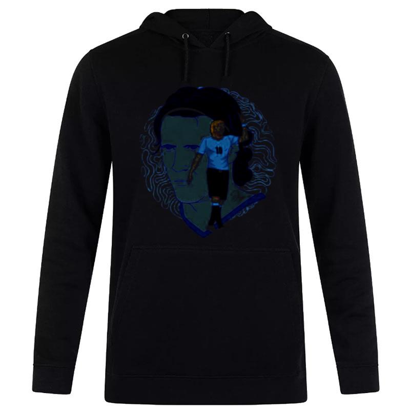 Diego Forlan Aesthetic Design Portrait Football Hoodie