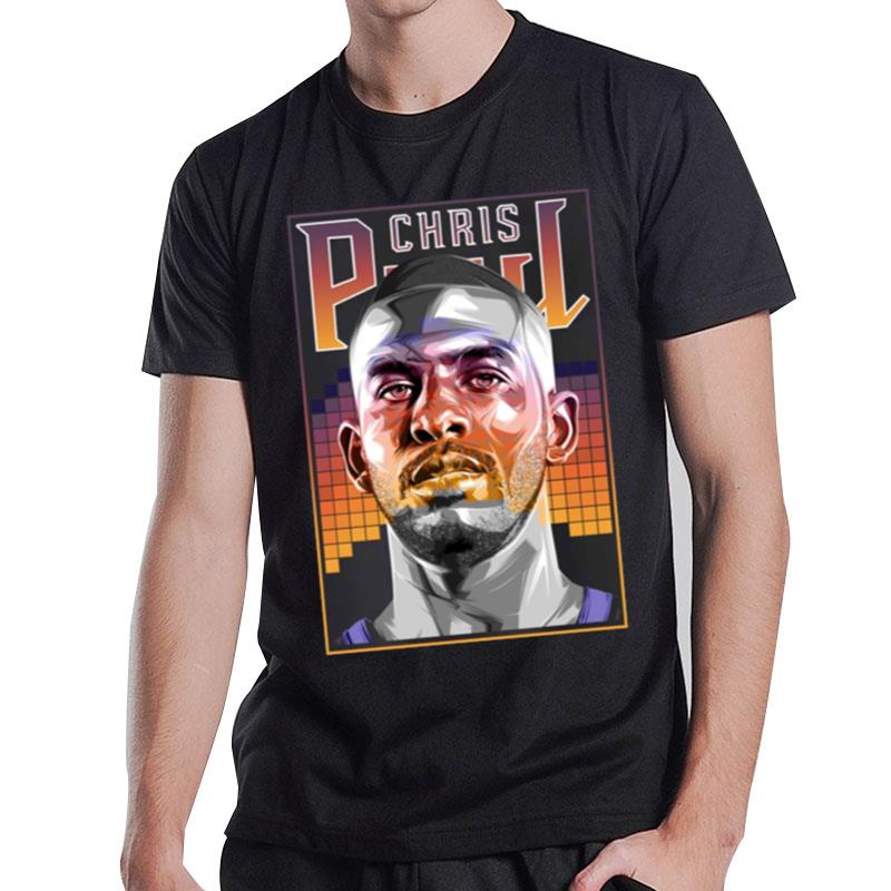 Digital Design Chris Paul 90S Basketball T-Shirt