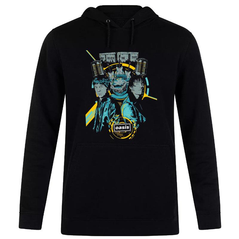 Digital Illustration Band Oasis Hoodie