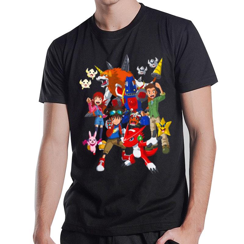 Digital Mon'ters Tees Fan Art Awesome Gift For Lovers Digimon' T-Shirt