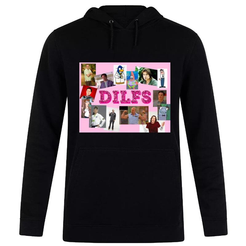 Dilfs Funny Design Good Luck Charlie Hoodie