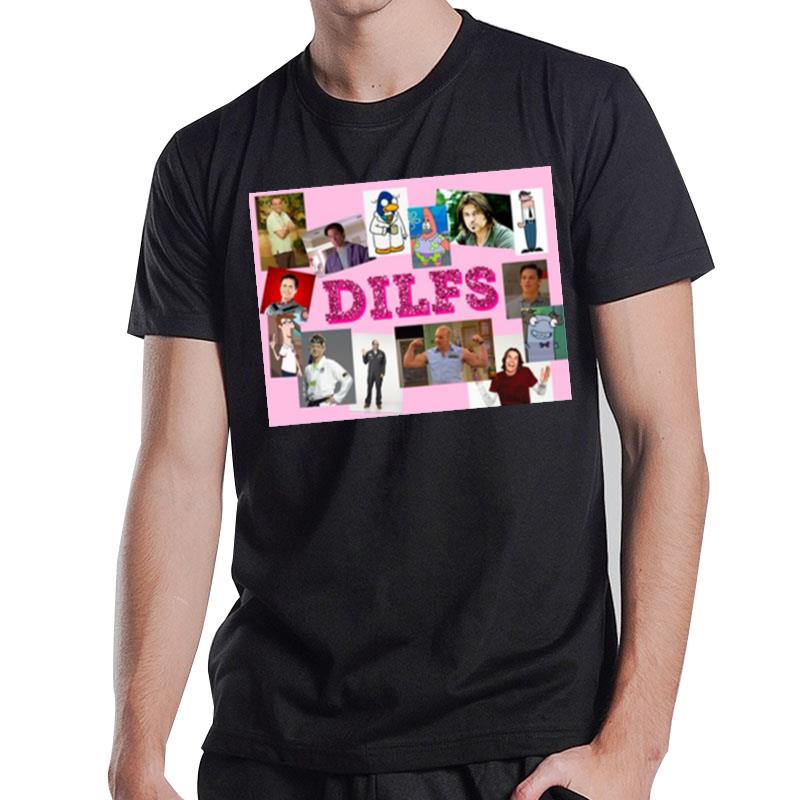 Dilfs Funny Design Good Luck Charlie T-Shirt