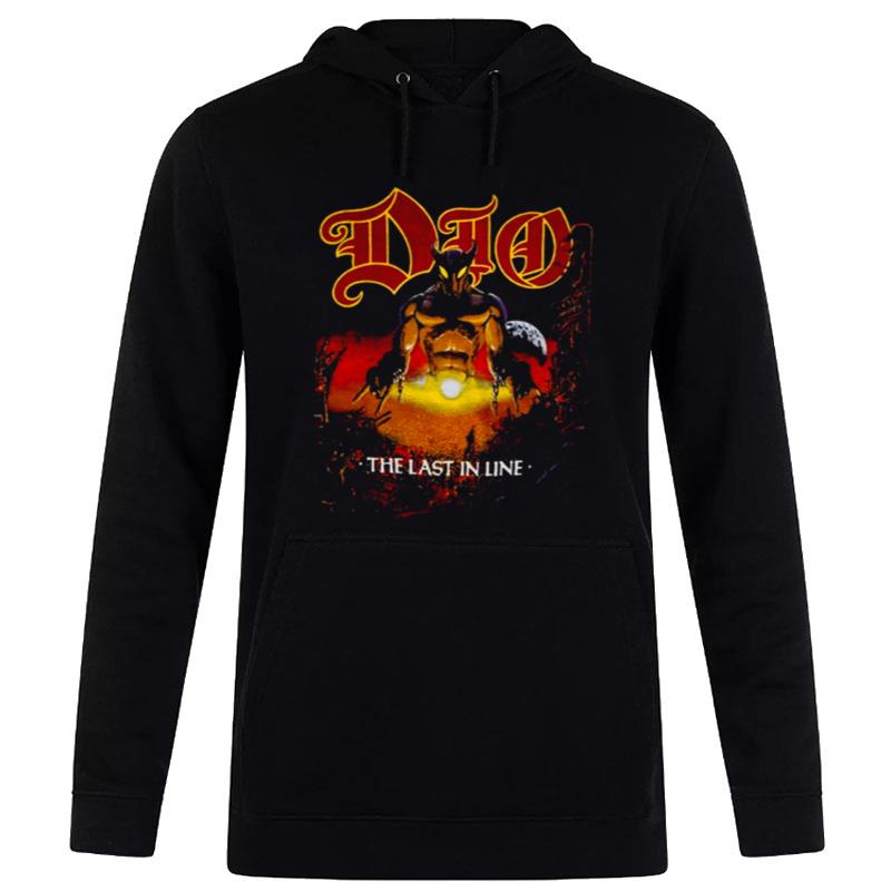 Dio Last In Line Tour Heavy Metal Rock Band Concer Hoodie