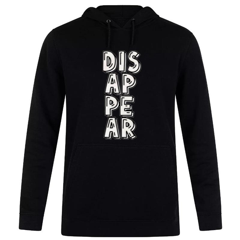 Disappear Foals Lyric Hoodie