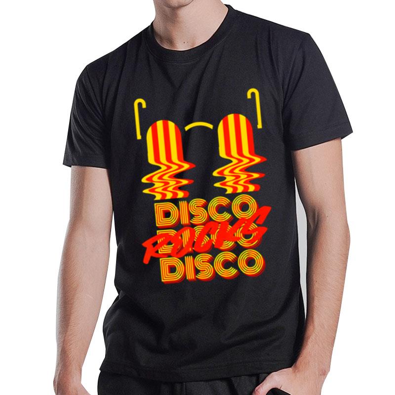 Disco Rocks Retro Groovy Psychedelic 70S Dance T-Shirt