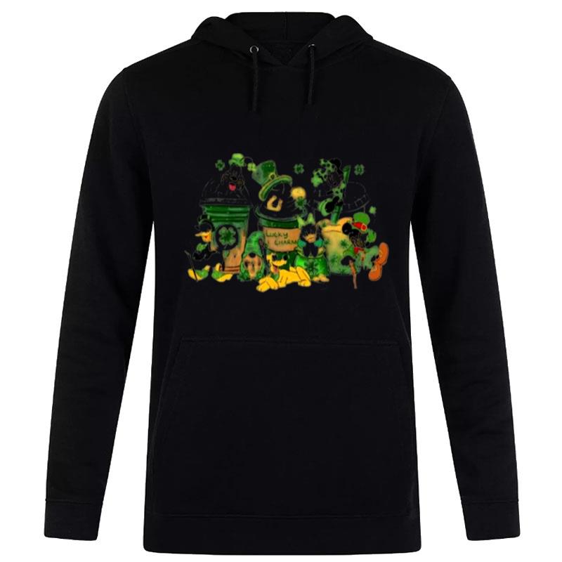 Disney And Friends Disney Coffee Latte St Patricks Day 2023 Hoodie