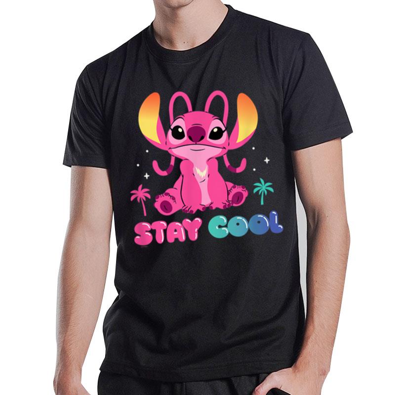 Disney Angel Stay Cool Bubble Letters T-Shirt